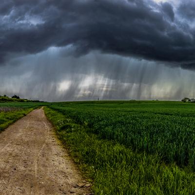 Unwetter Burg Gleiberg Burg Vetzberg